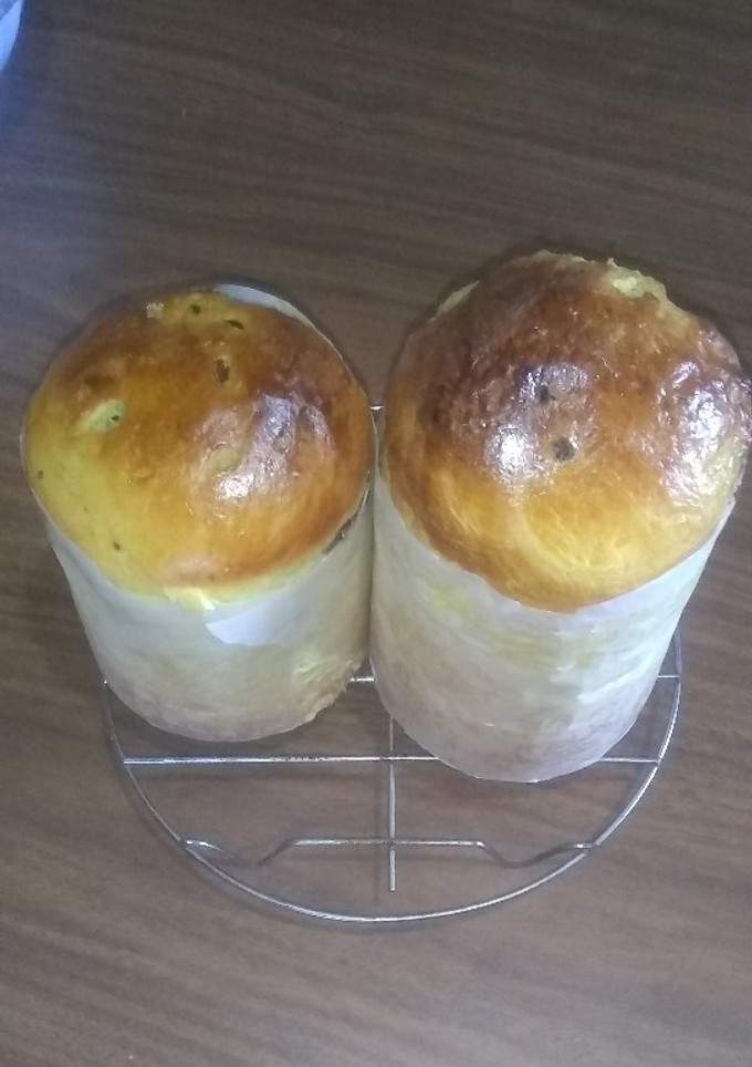 Una foto de Pan dulce (lata de durazno)