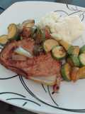 Chuletas sweet chilli