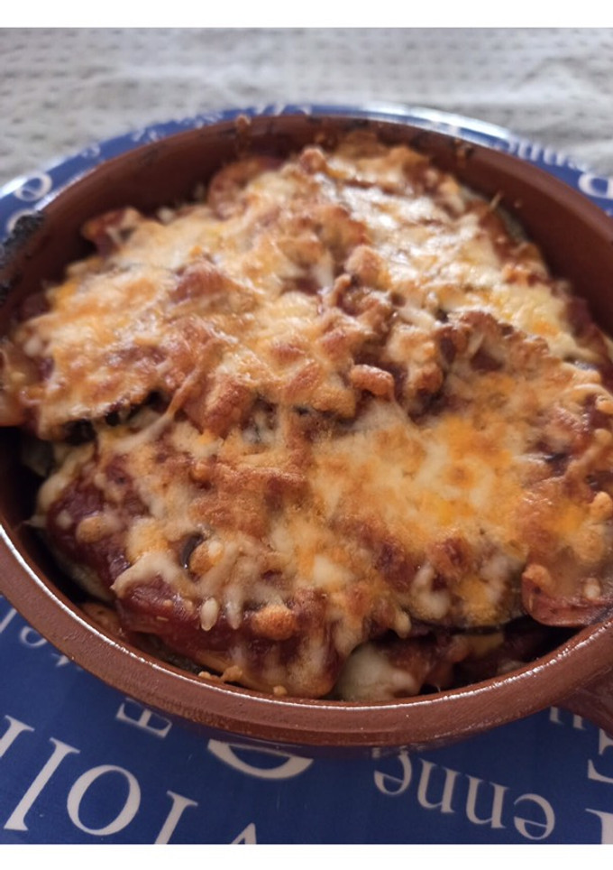 Una foto de Moussaka vegetal