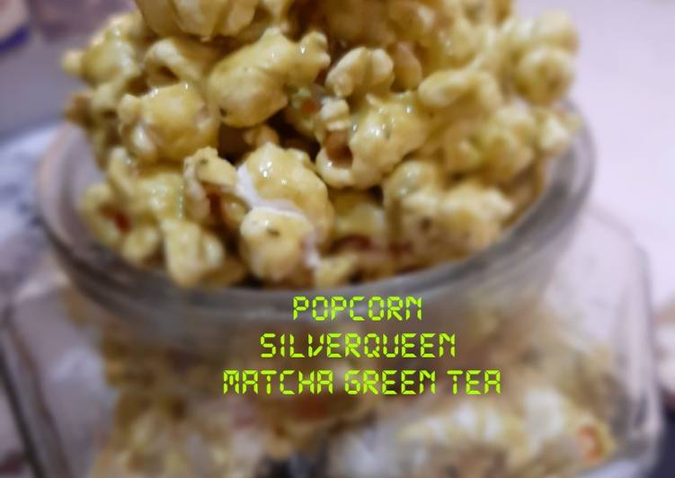 Resep Popcorn SilverQueen Matcha Green Tea Anti Gagal