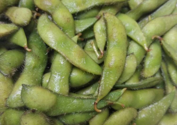 Bumbu mengolah Kacang edamame krenyes Anti Gagal