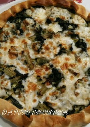 Foto di Brisee con catalogna e taleggio di capra