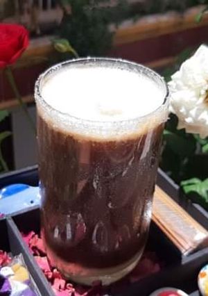 Hình của món Cafe kem mặn.