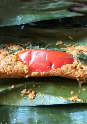 Foto resep Pepes / Brengkes Telur Kepiting