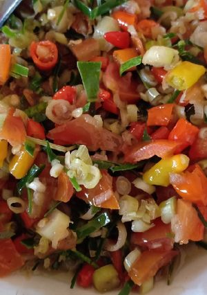 Foto resep Sambal matah vegan non bawang