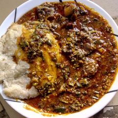 A picture of Gurasa da miya.