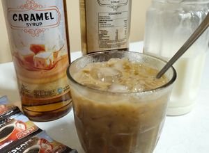 Foto resep Hazelnut Caramel Coffee Milk