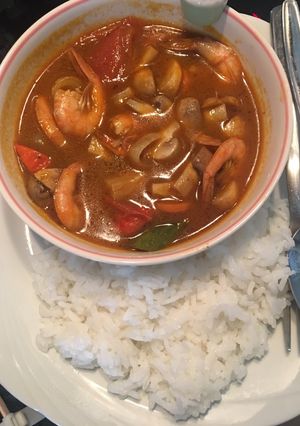 Foto resep Tomyam udang jamur