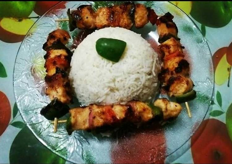 Step-by-Step Guide to Cook Tastefully Chicken Shashlik😋🐔🍢