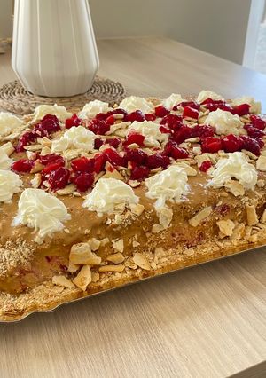 Una foto de Torta helada - Galletas soda