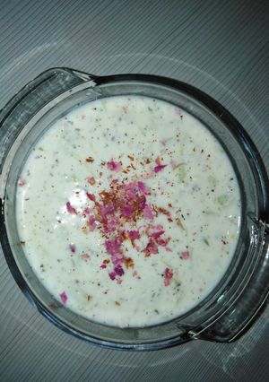 عکسی از دستور ماست و خیار گوگولی مگولی
