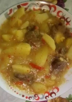 O poză a rețetei Cartofi cu cărniță nr.03.
