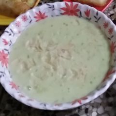 A picture of Hyderabadi Kaddu ki kheer.