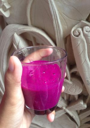 Foto resep Red Dragon Avocado Smoothie (MPASI 6+)