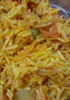 A picture of Vegetable Rice.