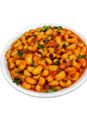 A picture of Black Eyed Peas Curry.