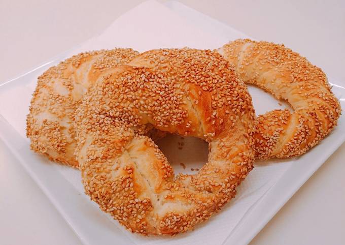 Turkish Bread "Ankara style Simidi"