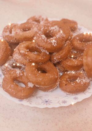 صورة لوصفة دونات بدون بيض 🍩