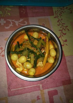 Foto resep Lodeh telur puyu