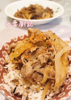 [下班快煮] 日式牛丼 *我的黃金比例* 的食譜成品照片