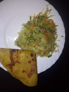 A picture of Butternut chapati.