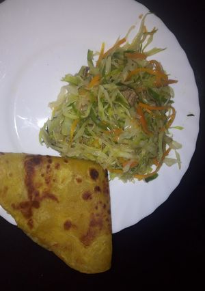 A picture of Butternut chapati.