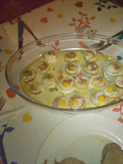 Una foto de Champiñones rellenos