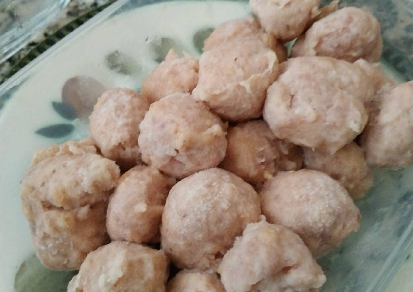 Bakso Babi (Versi Sedikit Kenyal)