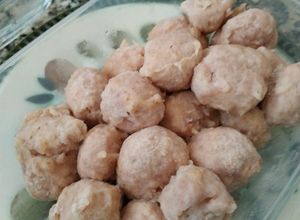 Foto resep Bakso Babi (Versi Sedikit Kenyal)