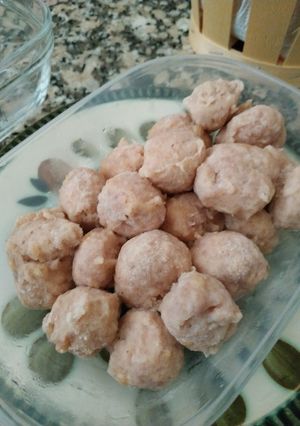 Foto resep Bakso Babi (Versi Sedikit Kenyal)