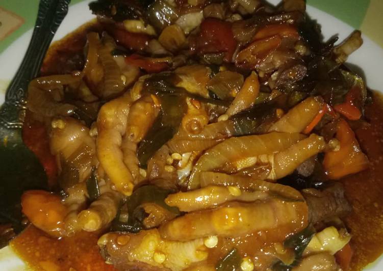Ceker kecap tp pedas...😋😋