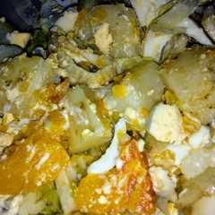 Una foto de Ensalada con papas