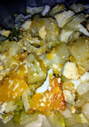 Una foto de Ensalada con papas