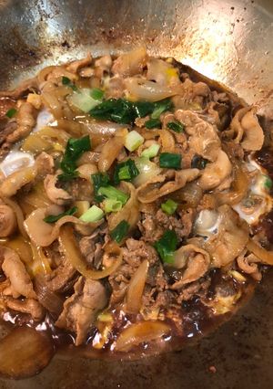 豬五花丼 的食譜成品照片