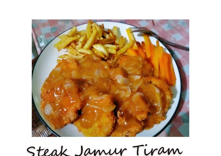 Bagaimana Menyiapkan Steak Jamur Tiram, Bikin Ngiler