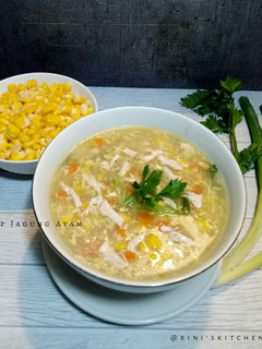 Foto resep Sup Jagung Ayam