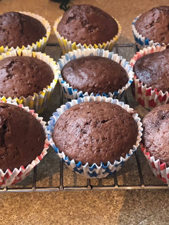 A picture of Chocolate muffins.