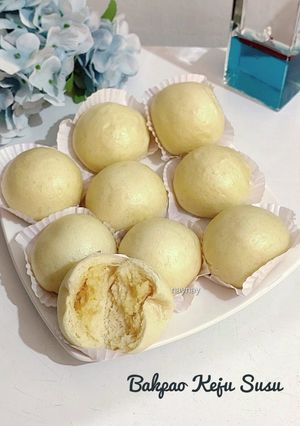 Foto resep Bakpao Keju Susu