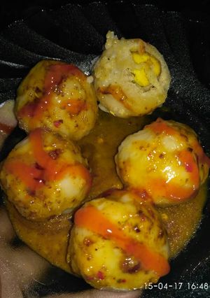 Foto resep Siomay isi telur puyuh