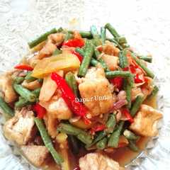 รูปของ Tumis Kacang Panjang Tahu Tauco