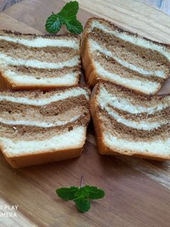 Foto resep Marmer cake putih telur