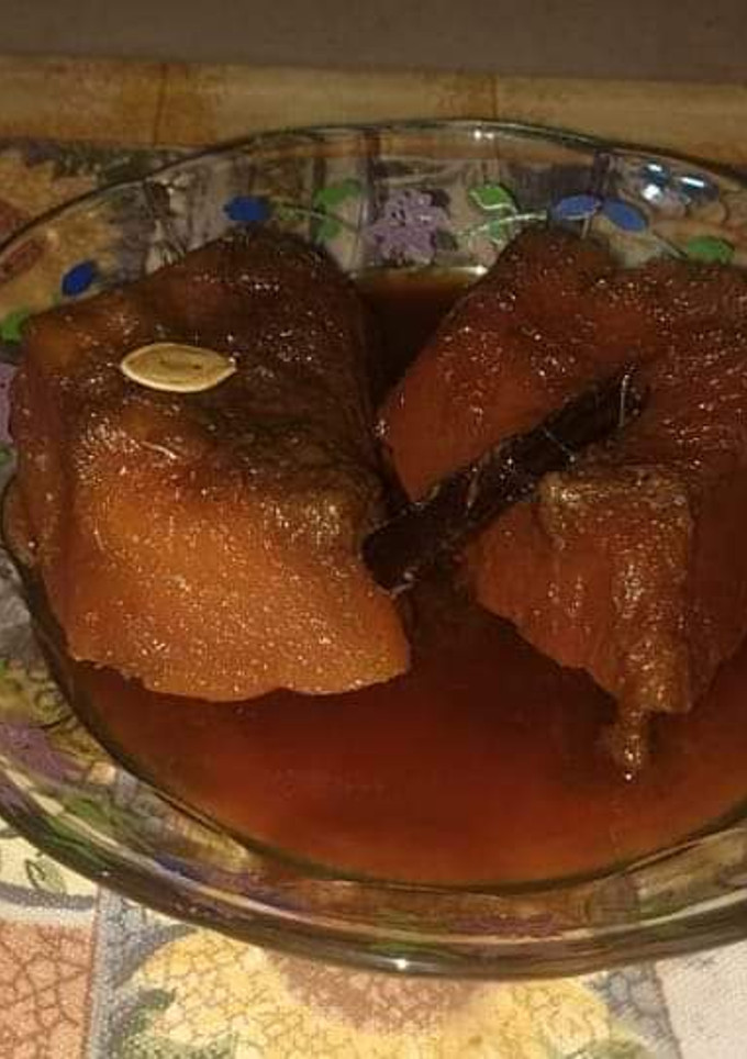 Una foto de Dulce de calabaza el postre de los españoles época de conquista