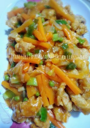 Foto resep Ayam Fillet Asam Manis