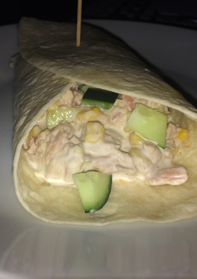 Una foto de Wraps fríos fáciles
