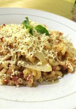 Foto resep Mac 'n Cheese dengan Kornet Simple Meleleh di Lidah