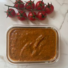 A picture of "Fill your freezer" Tomato Sauce #vegan #easyrecipe.