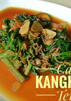 Foto resep Cah Kangkung Teri