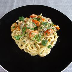 A picture of Sardine & Tomato Spaghetti.