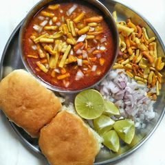 Sev usal recipe | gujrati street food A picture of Sev usal recipe | gujrati street food.
