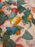 Salsa crema tipo caprese